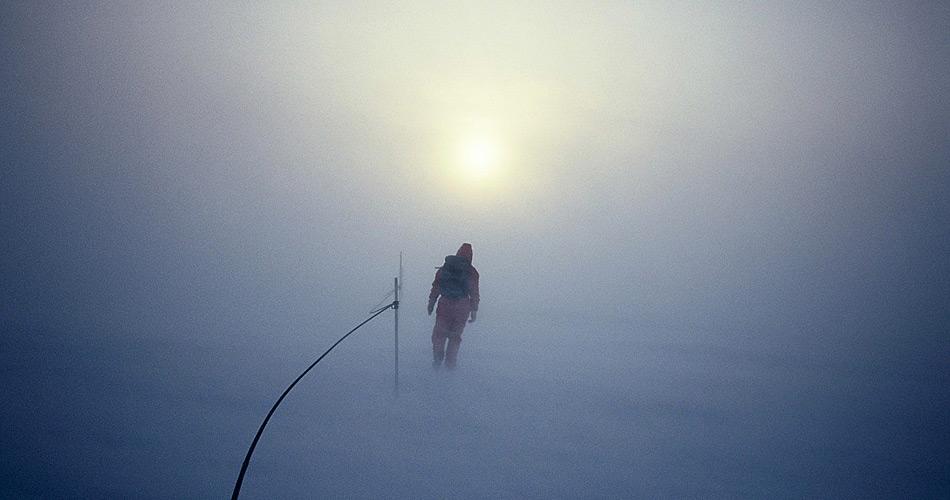 Einsamkeit ist eine der häufigsten Gefühlsregungen, die man während der Wintermonate auf einer Antarktisstation erlebt. (Bild: Katja Riedel)