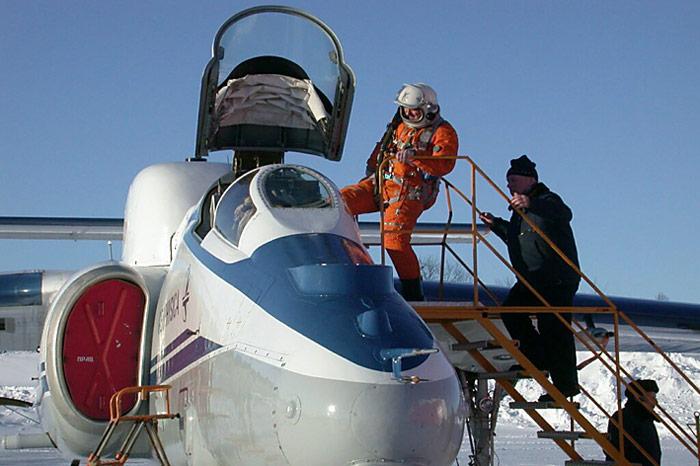 Geophysica-Startvorbereitung