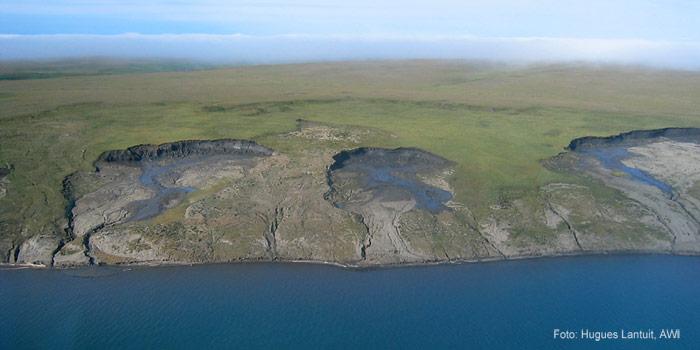 Küstenerosion Yukon