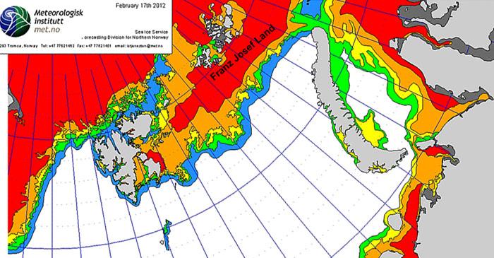 Eiskarte vom 17.02.2012
