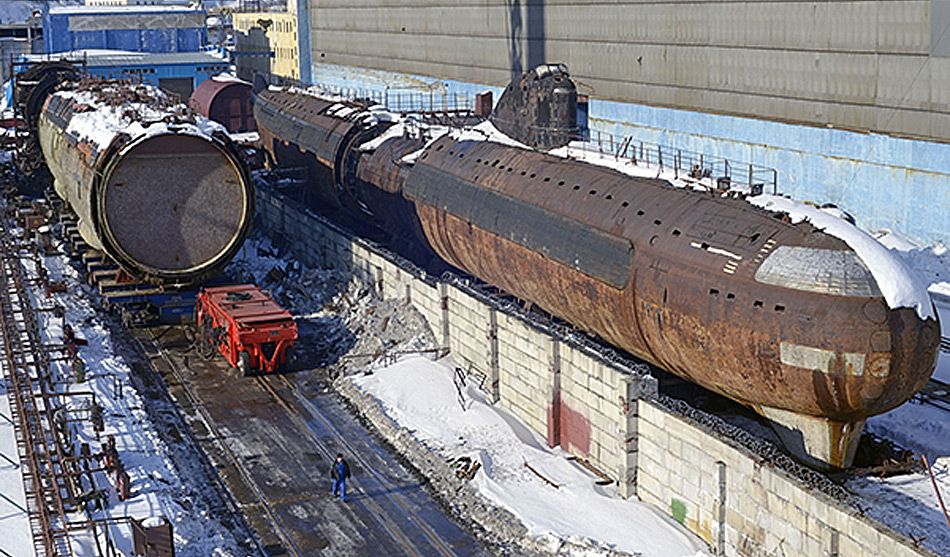 Entsorgung: Atom-U-Boot «Krasnodar» fing Feuer